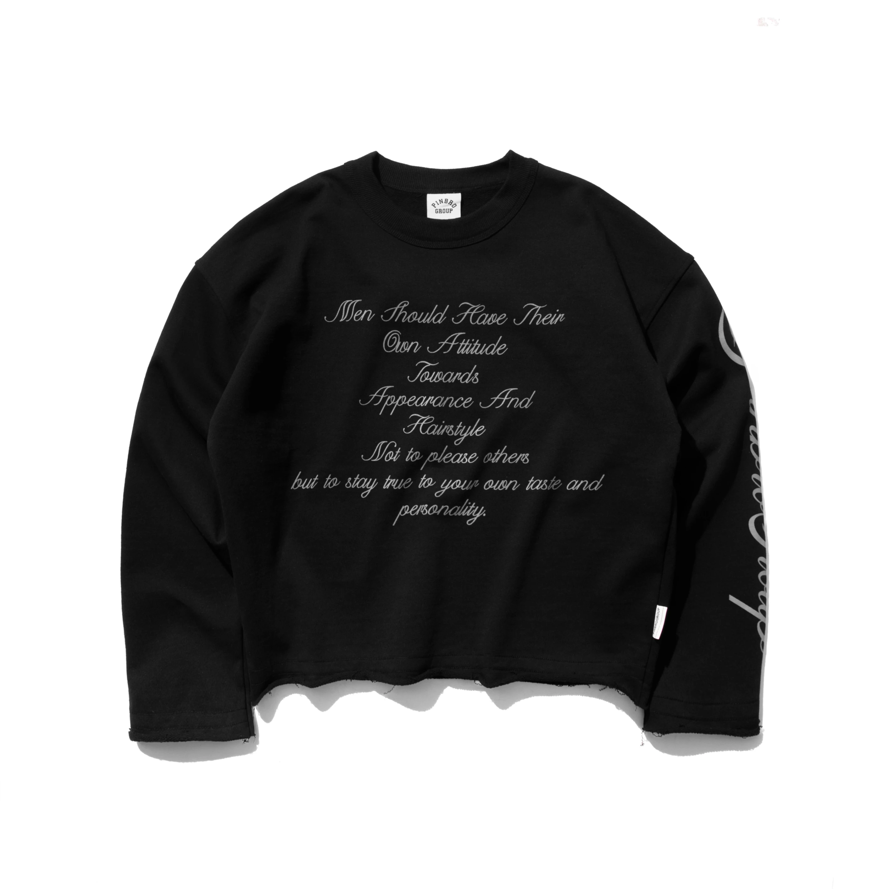 LAYERSCRIPT LONGSLEEVE - BLACK
