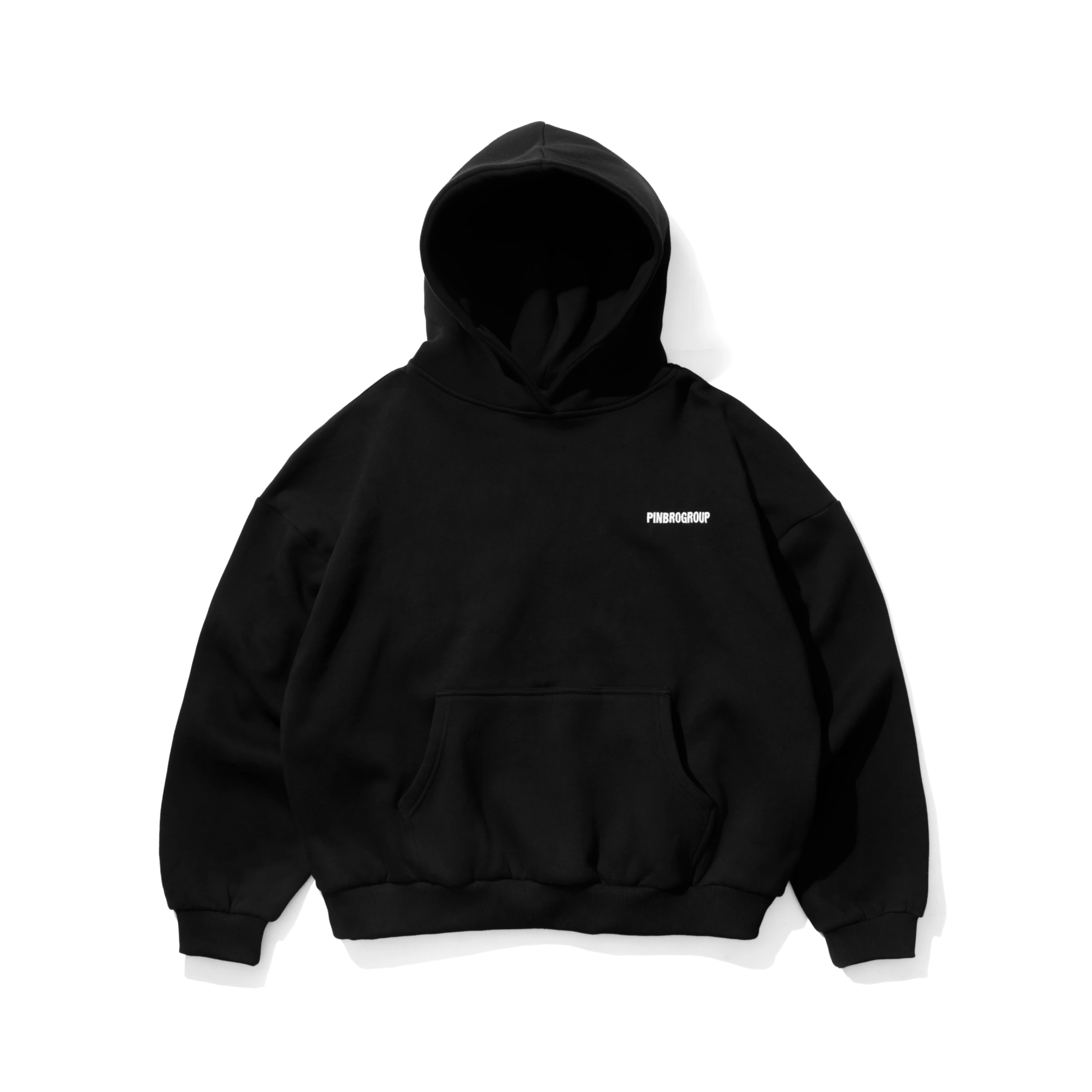 TEAM PINBRO BASIC HOODIE - BLACK