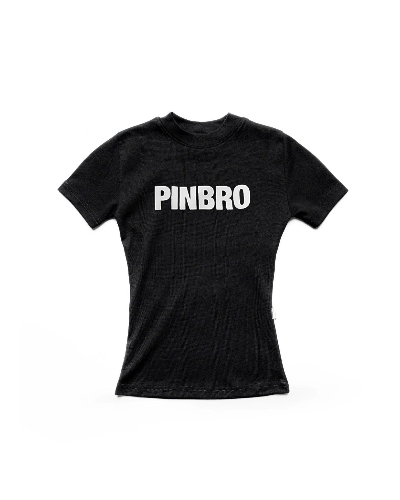 PINBRO BABY TEE - BLACK