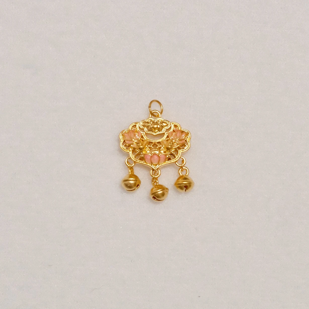 花花平安鎖墜