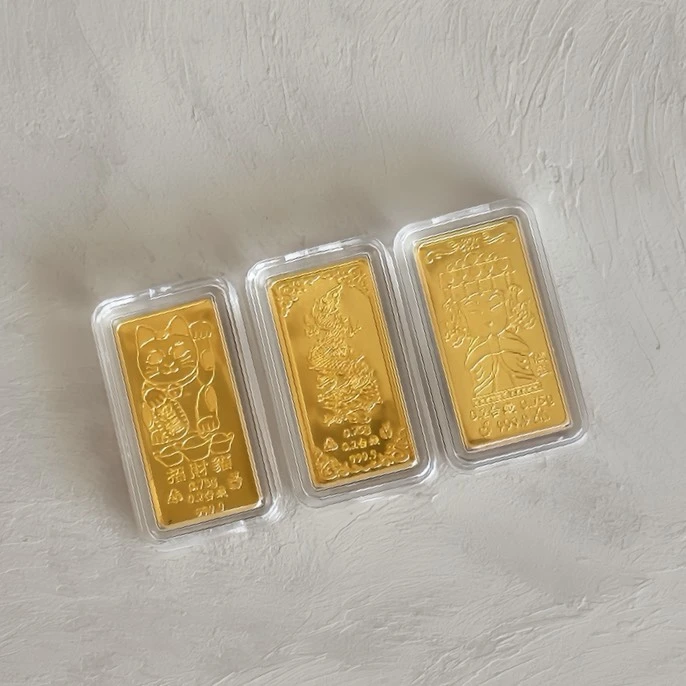 多款造型金塊