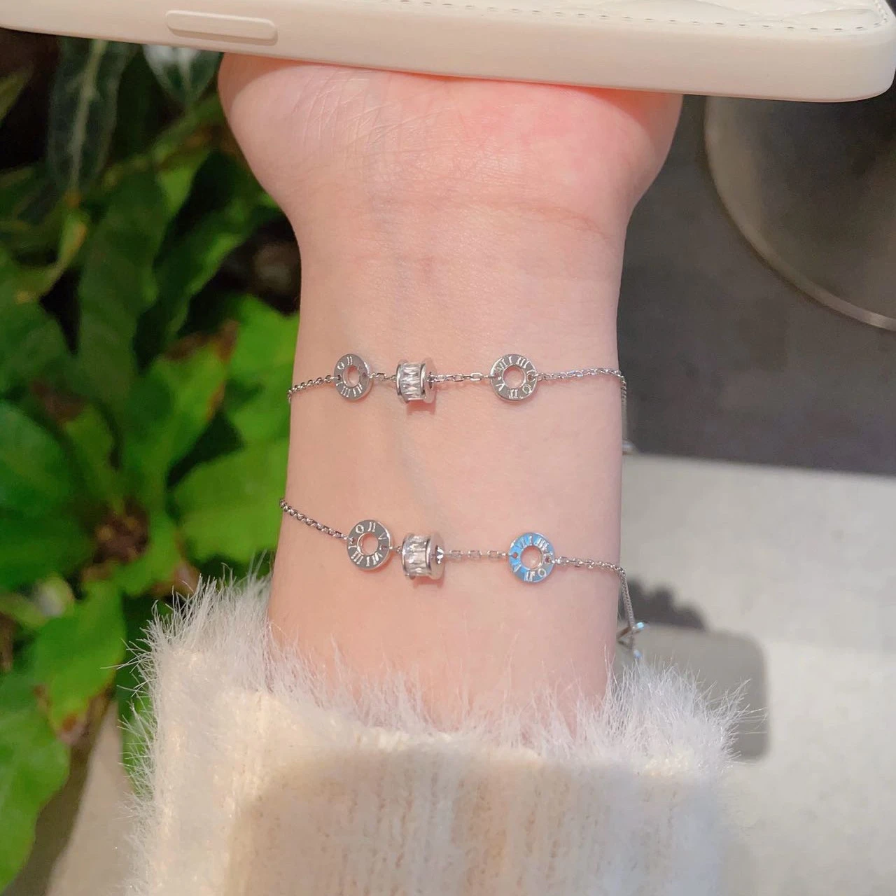 S925銀-小蠻腰滿鑽手鍊