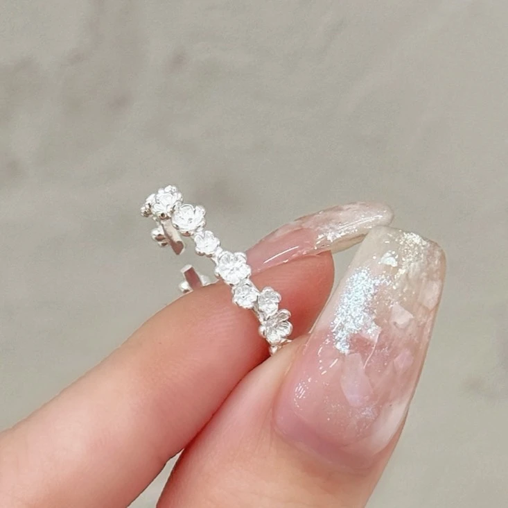 S-繁花開口戒