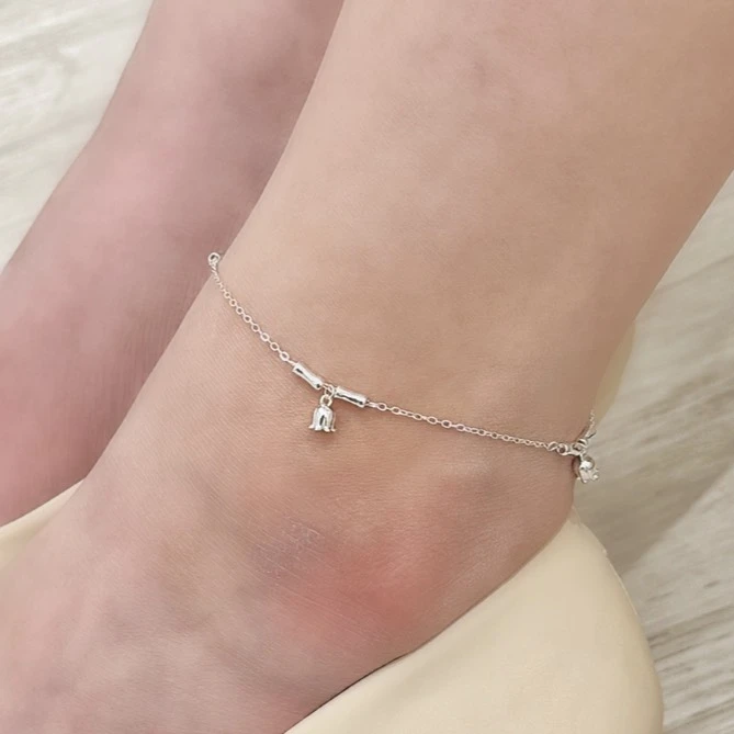 S-鈴蘭花腳鍊