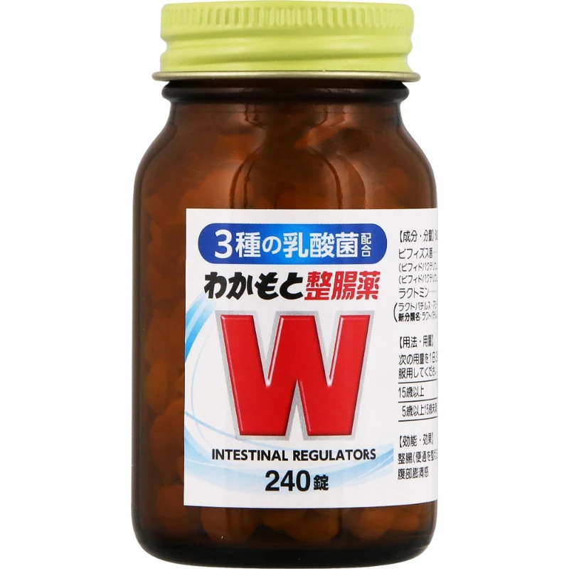 WAKAMOTO 整腸錠 240錠/瓶