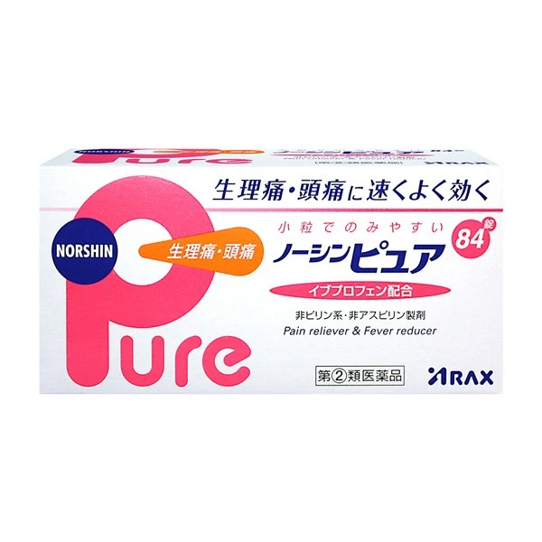 Arax NORSHIN PURE 止痛藥 84錠