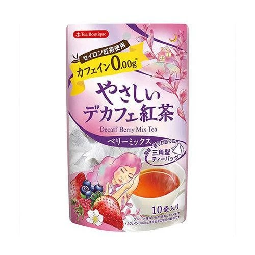 Tea Boutique無咖啡因 立體茶包 晚安茶系列 (野莓紅茶)(1.2克 x10袋)
