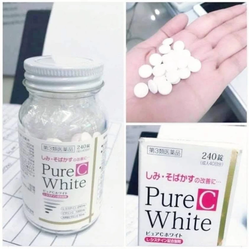 米田藥品工業 Pure C White 美白丸 240錠