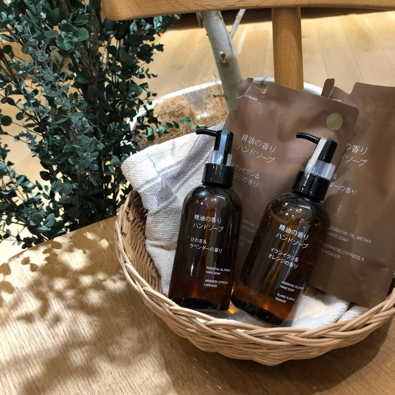 MUJI 無印良品限定⭐精油香氛系列 洗手乳 200ml (檜木&薰衣草/依蘭&橙香)
