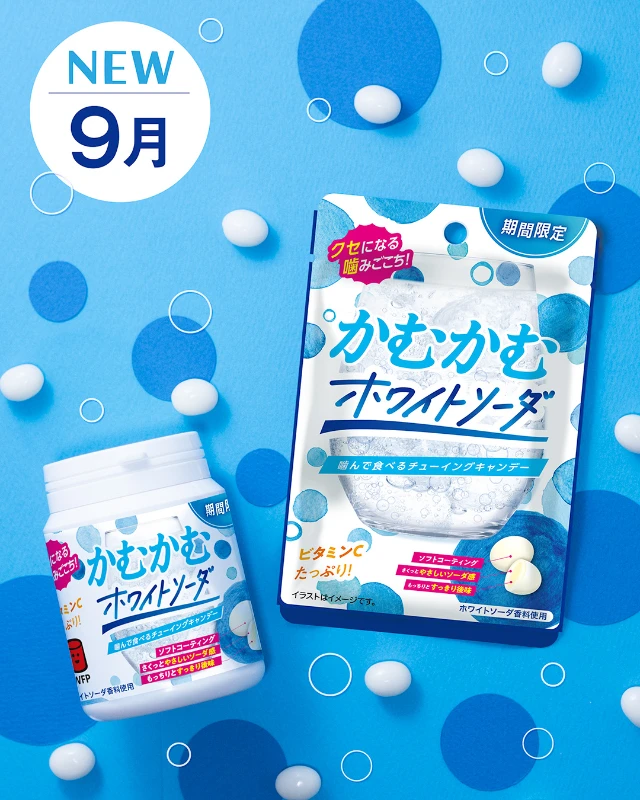KAMU KAMU 維他命C 白蘇打咀嚼糖瓶裝 120g