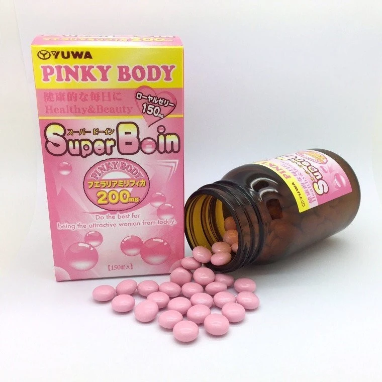預購  YUWA Pinky Body 加強版 Super Boin美胸錠150錠 30日
