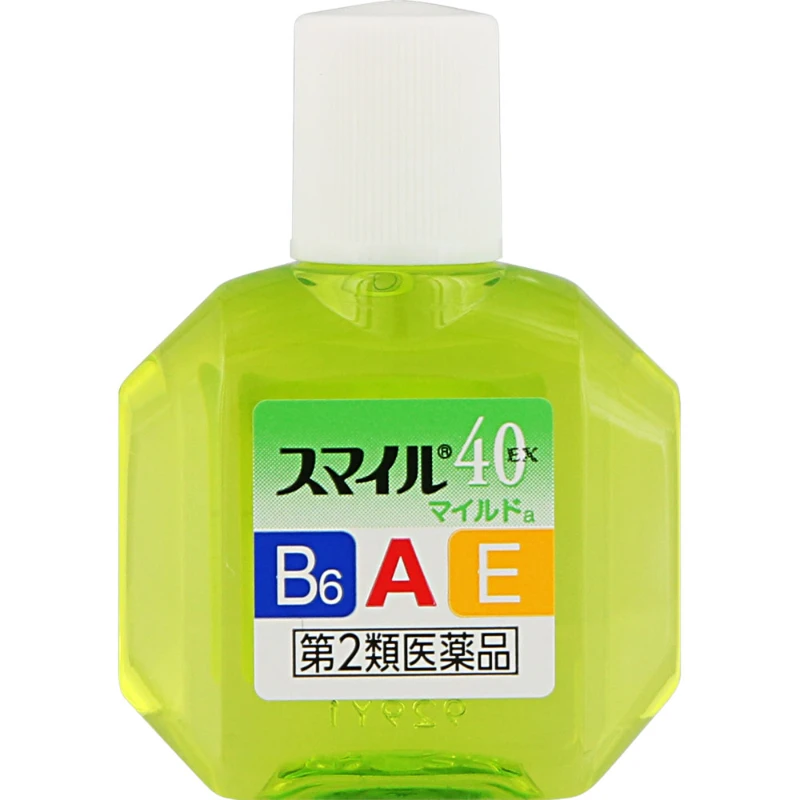 獅王LION smile 40EX 40 Mild眼藥水【綠色】15ml