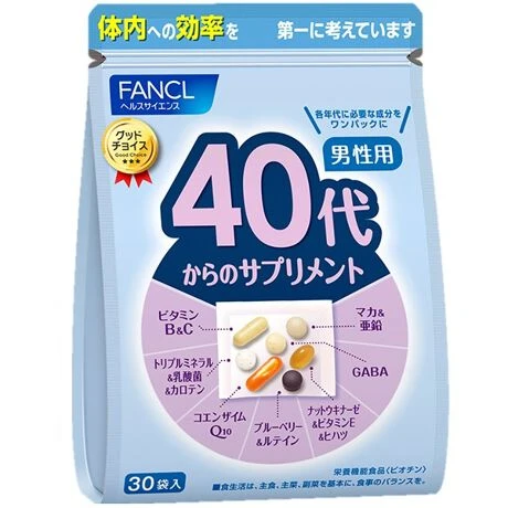 現貨 FANCL芳珂 男性專用【40年代】綜合營養素 30小袋入