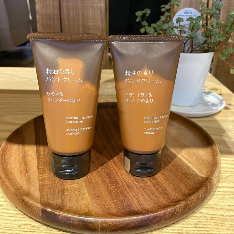MUJI 無印良品限定⭐精油香氛系列 護手霜50g (檜木&薰衣草/依蘭&橙香)