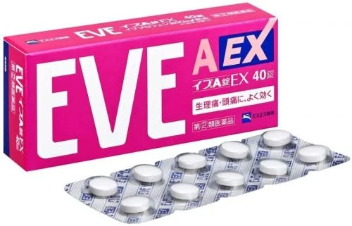 Eve止痛藥 粉色40錠 / 一盒