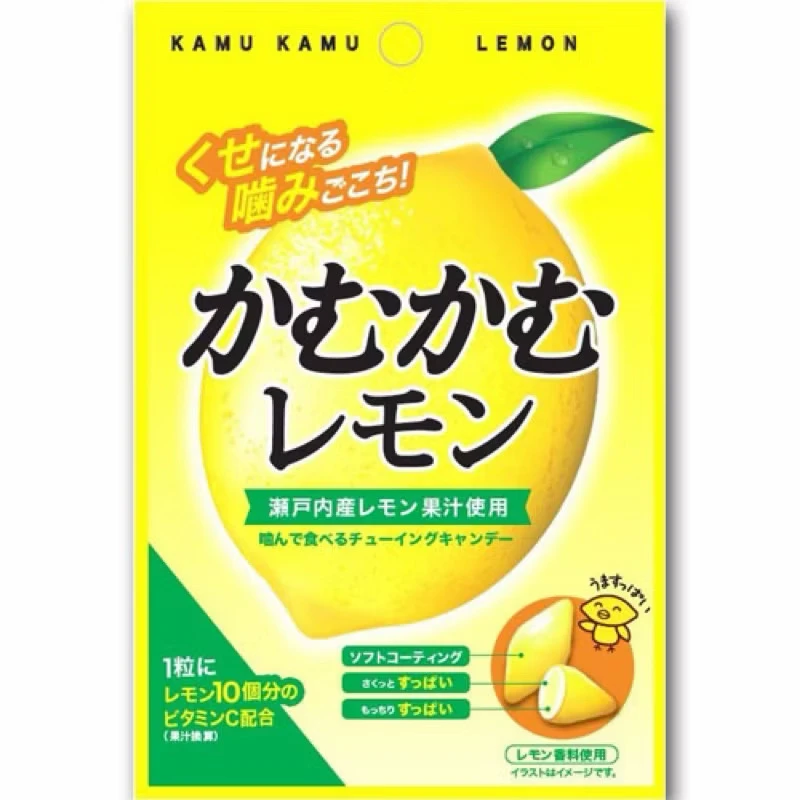 KAMUKAMU咀嚼軟糖 檸檬/麝香葡萄