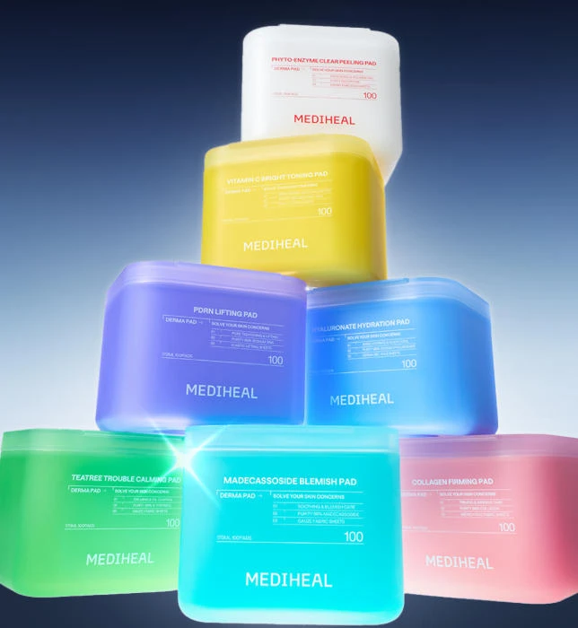 預購【大容量 200 片】MEDIHEAL 爽膚水棉片 7 款