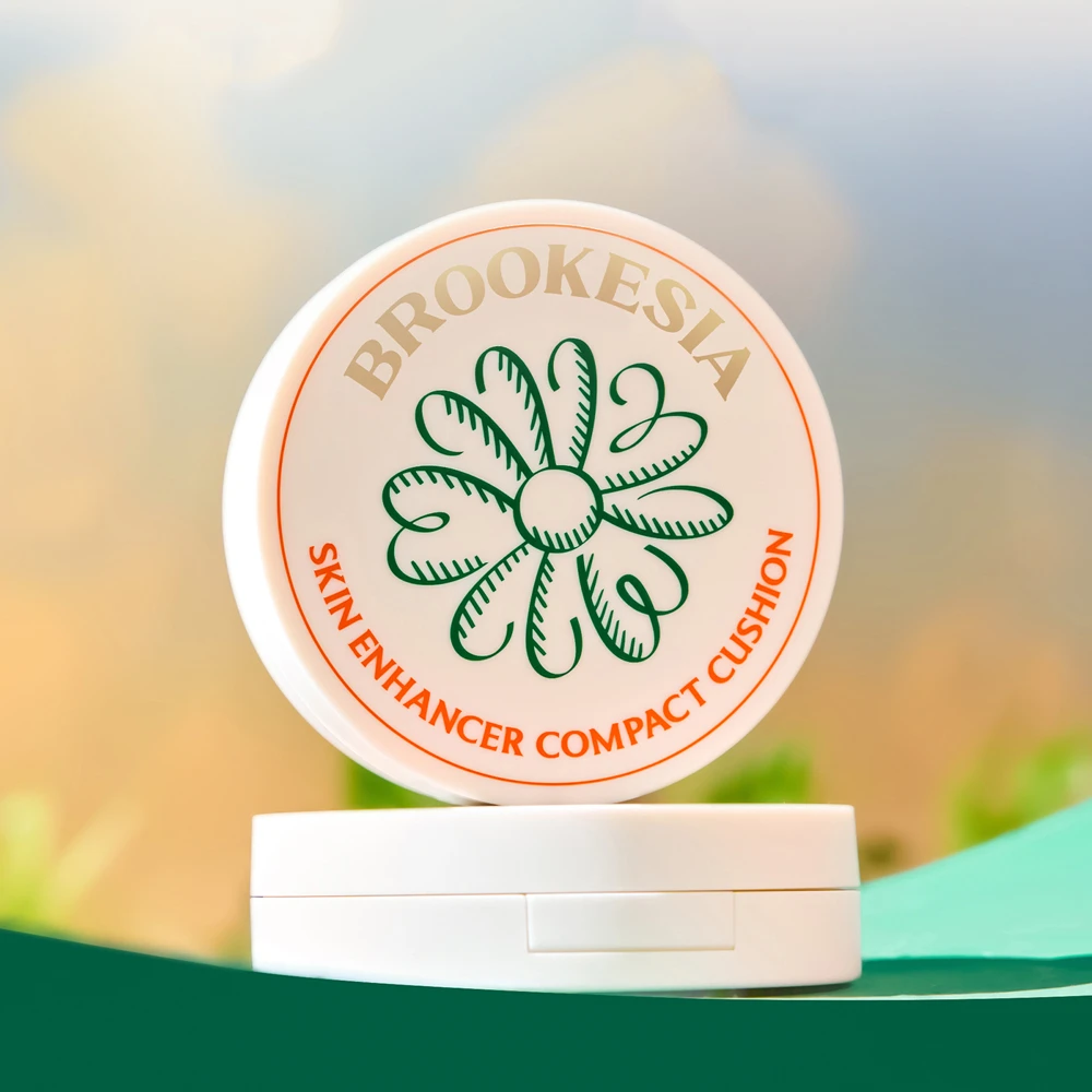 BROOKESIA Skin Enhancer Compact Cushion_Glow 橙花純素水光保濕氣墊粉餅 12g