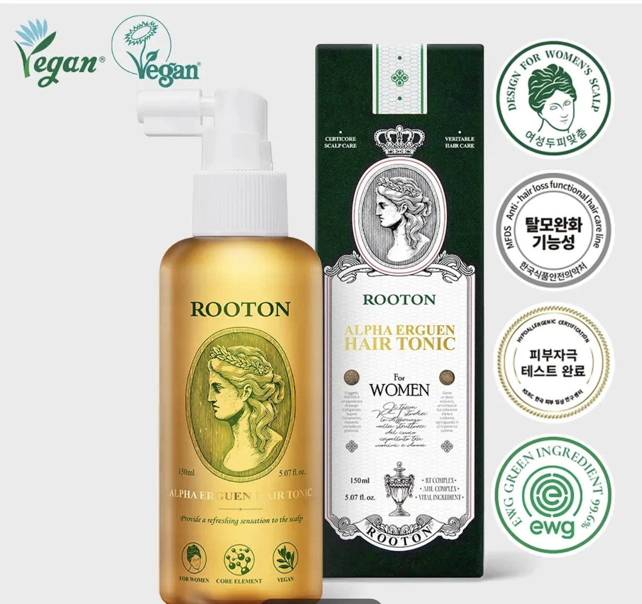 ROOTON 女性頭皮養護生髮精華（150ml）