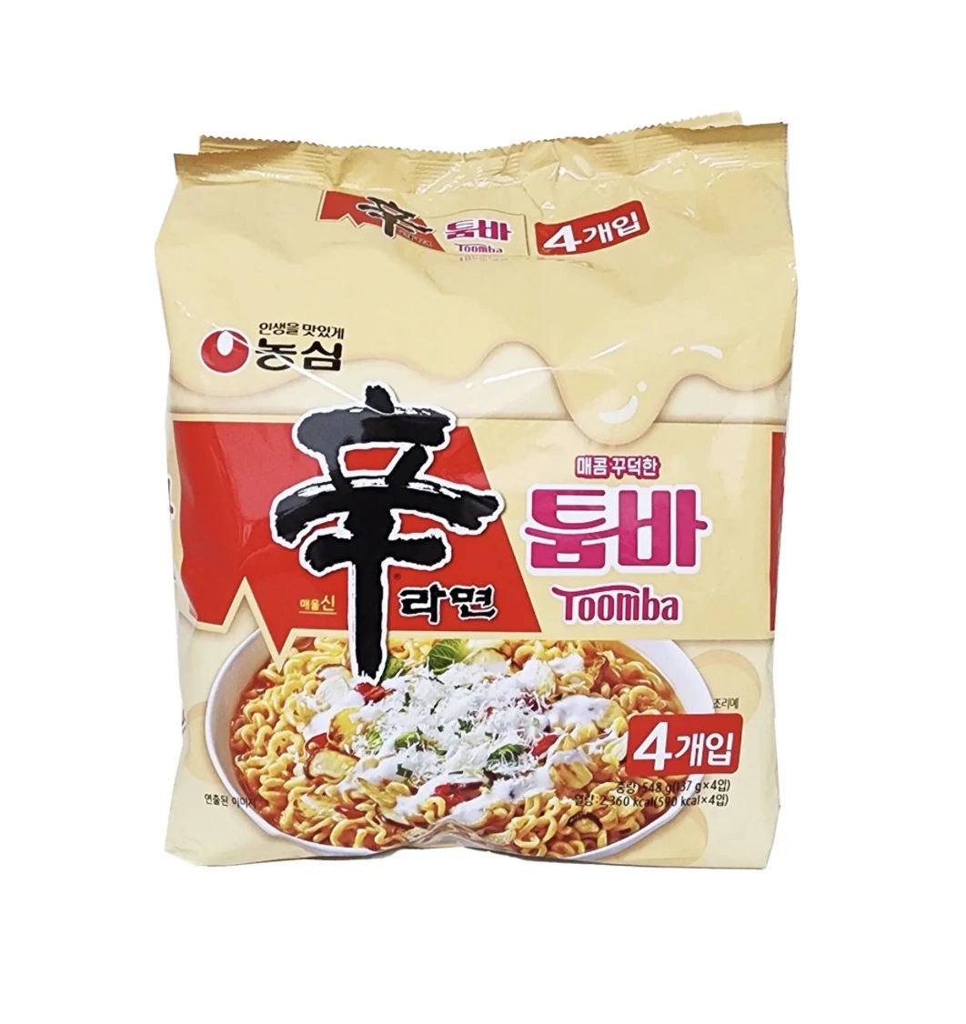 農心 辛拉麵 Toomba 奶油辣味（4入）
