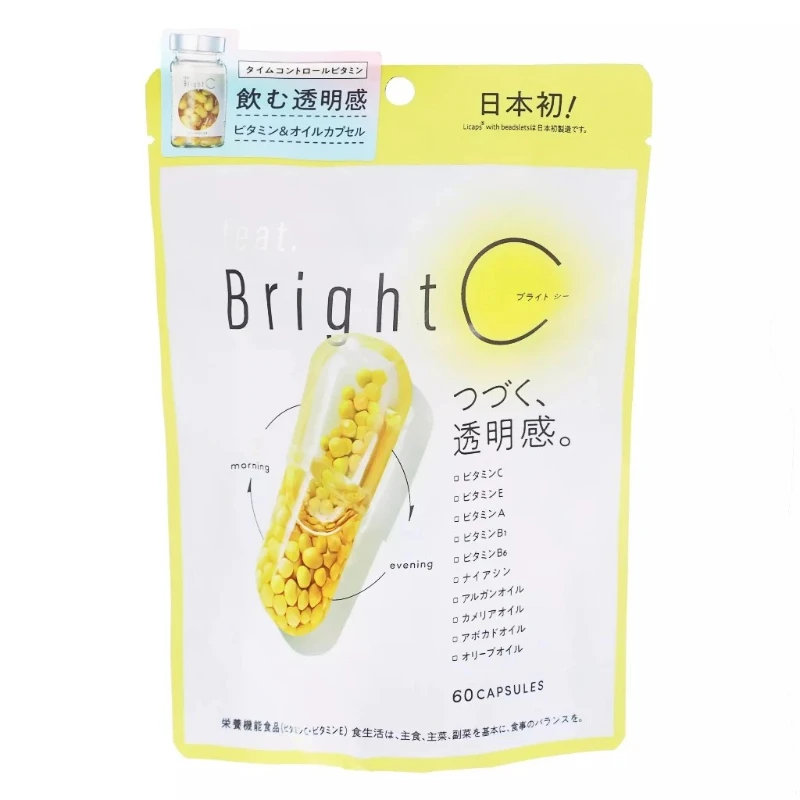 預購 Feat. Bright C 維他命C膠囊 60粒
