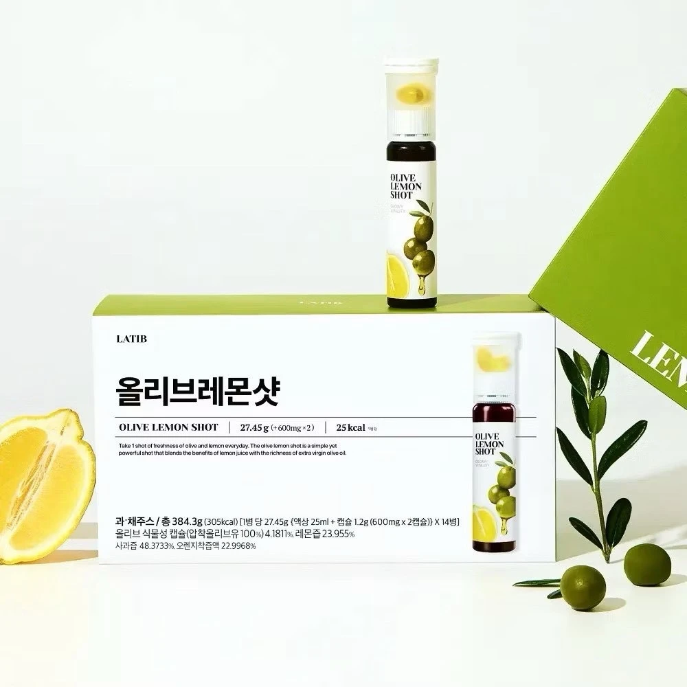 現貨 LATIB檸檬橄欖油《14入》