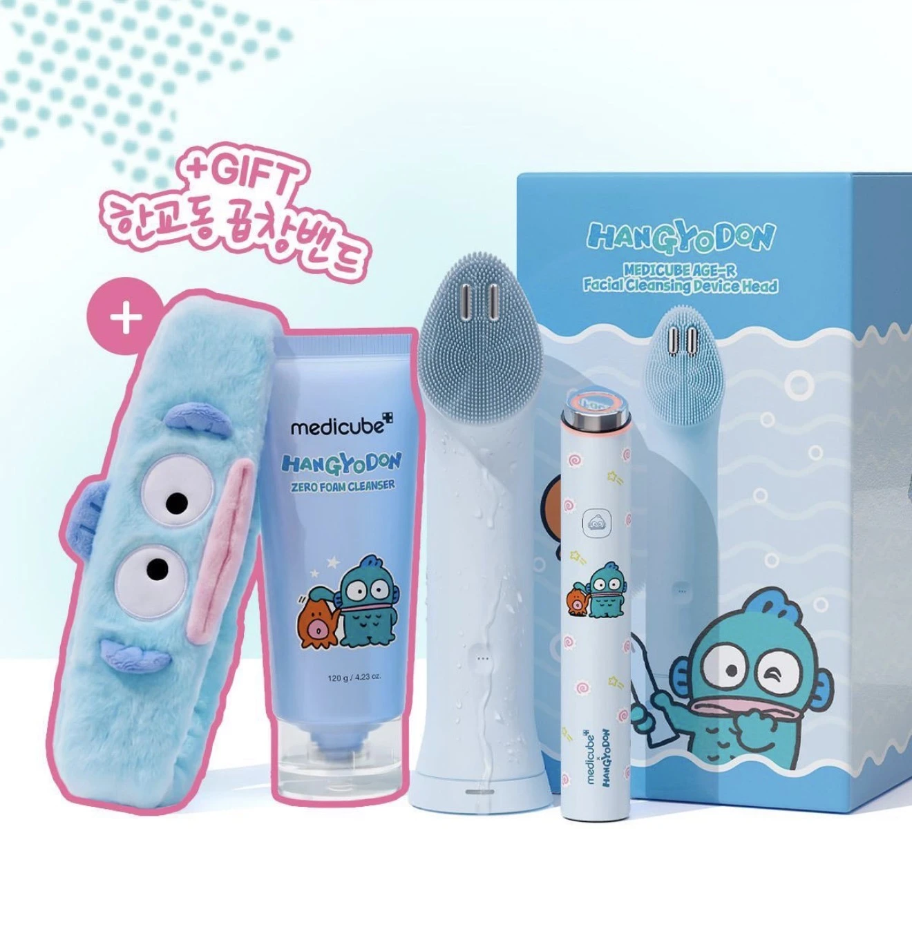 預購 Medicube AGE-R Booster Mini Plus 漢頓聯名洗臉機美容儀限定組