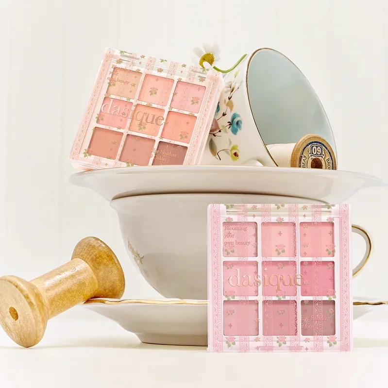 現貨 Dasique Rose Cottage 玫瑰小屋 九宮格眼影盤(2色)