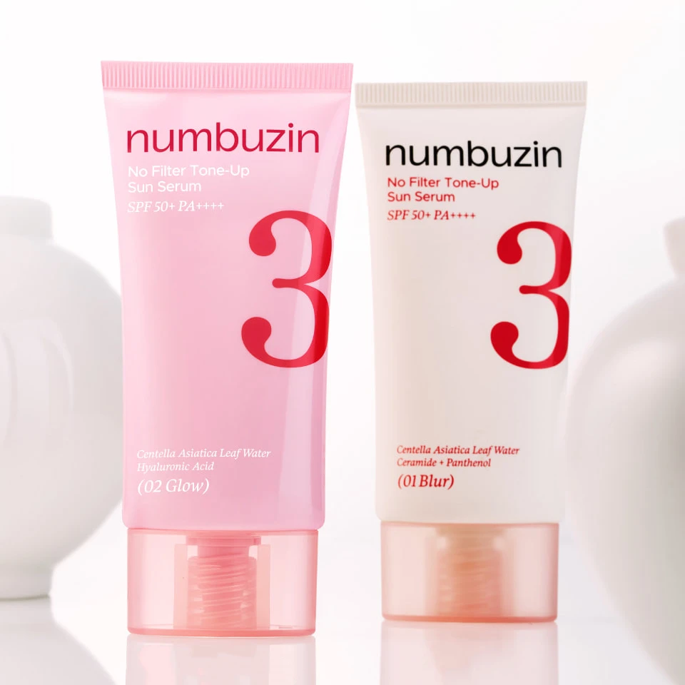 現貨 numbuzin 3號素顏防曬精華 SPF50+ PA++++