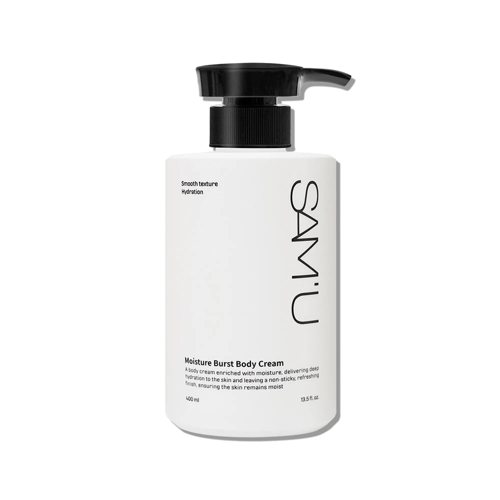 現貨 SAM’U Moisture Burst Body Cream 保濕修護身體乳 400ml