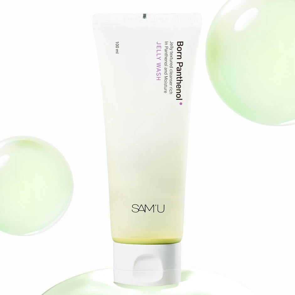 現貨 SAM’U Born Panthenol Jelly Wash 泛醇保濕潔顏凝膠 100ml
