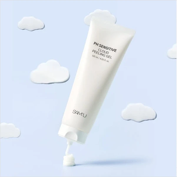 預購 SAM’U PH Sensitive Cloud Peeling Gel 舒緩平衡雲朵去角質凝膠 120ml