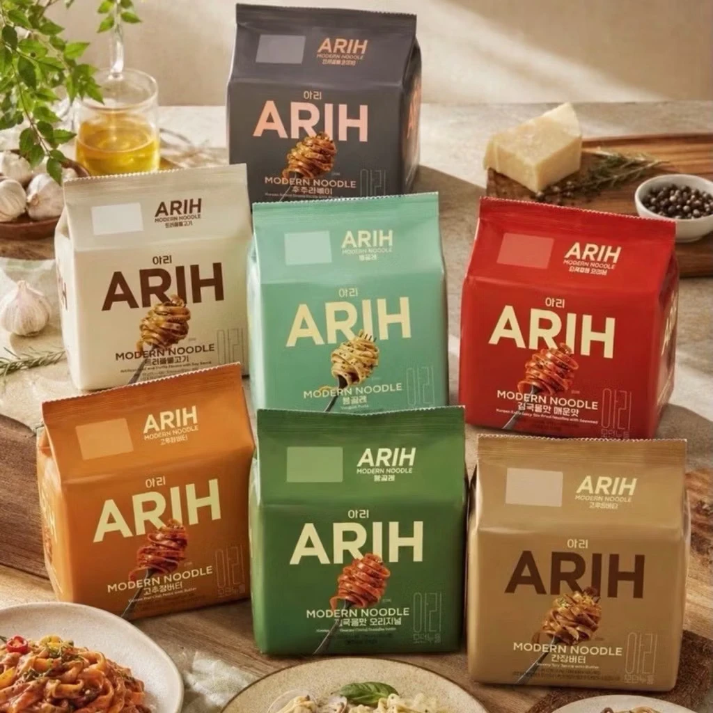 現貨 🇰🇷韓國BTSxARIH聯名寬扁麵4入（7種口味）