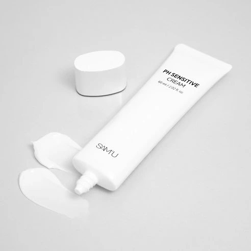 現貨 SAM’U PH Sensitive Cream 舒緩平衡保濕面霜 60ml