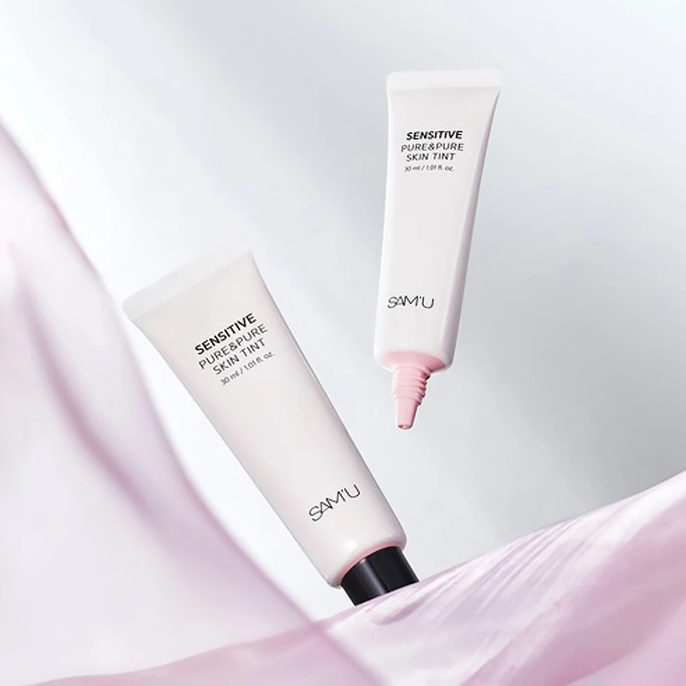 現貨 SAM’U Sensitive Pure & Pure Skin Tint 舒緩平衡純淨素顏霜 30ml