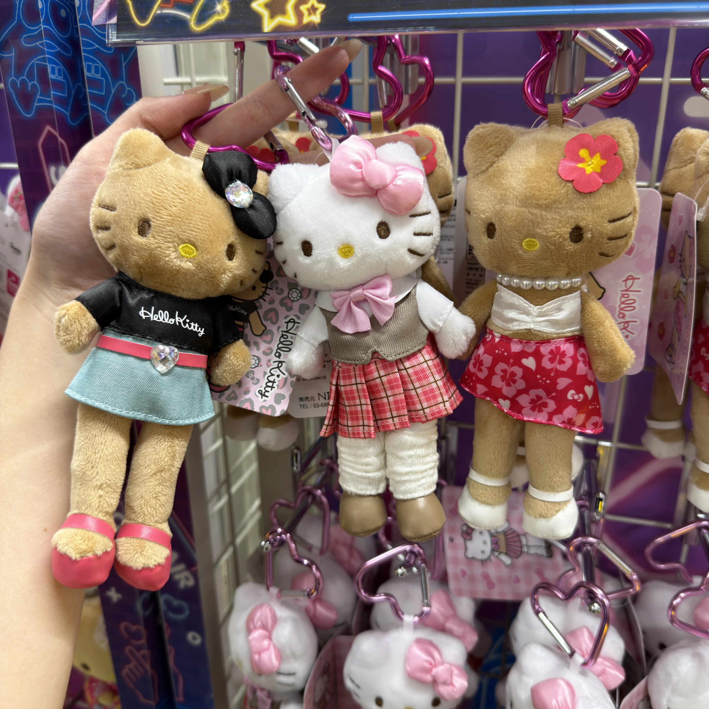 Hellokitty吊飾三款
