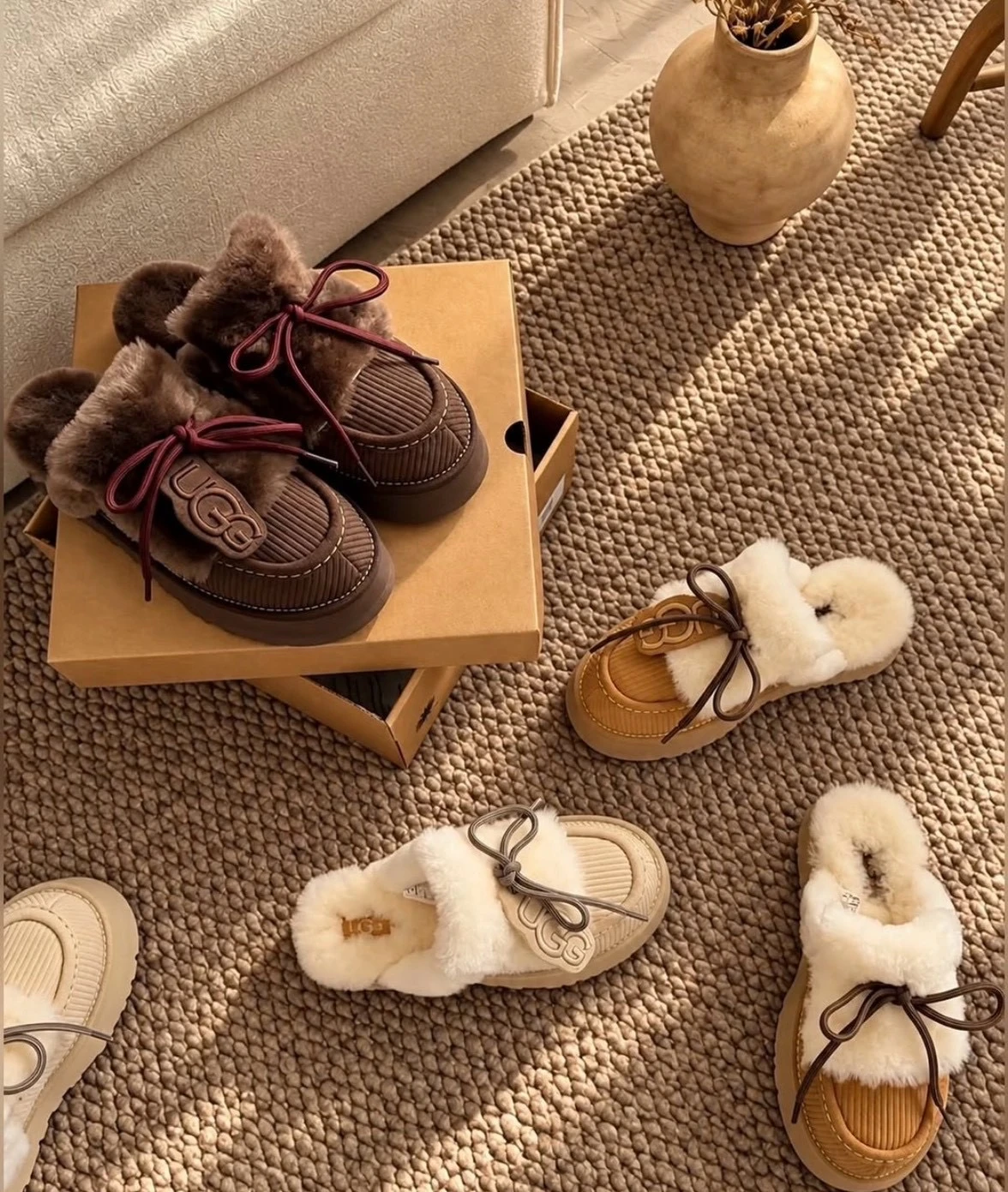 預購 🇳🇿澳洲2026新款 張員瑛同款 UGG OZLANA AUSTRALIA 曲奇厚底穆勒鞋