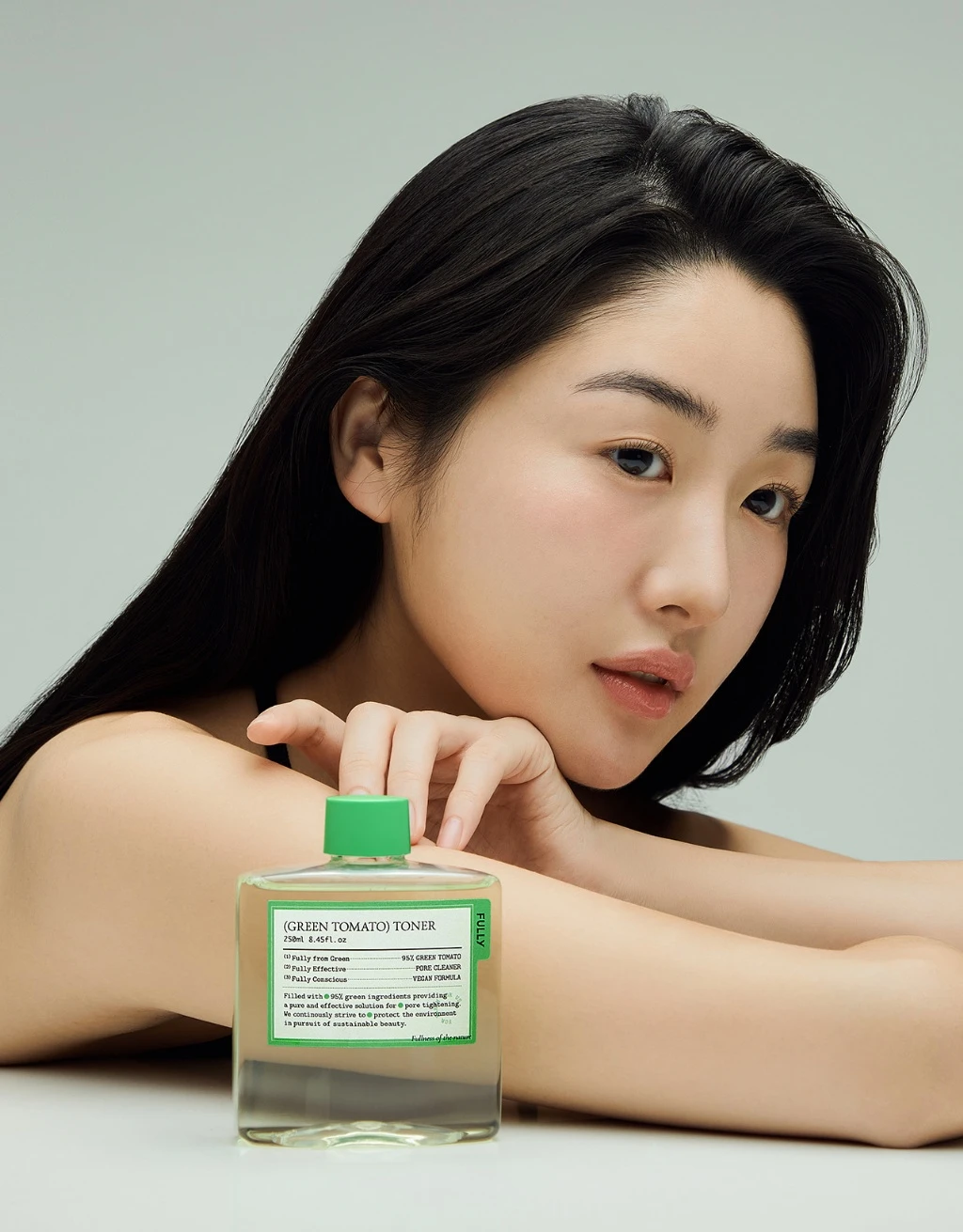 現貨 韓國 FULLY 綠番茄95%毛孔調理化妝水 250ml
