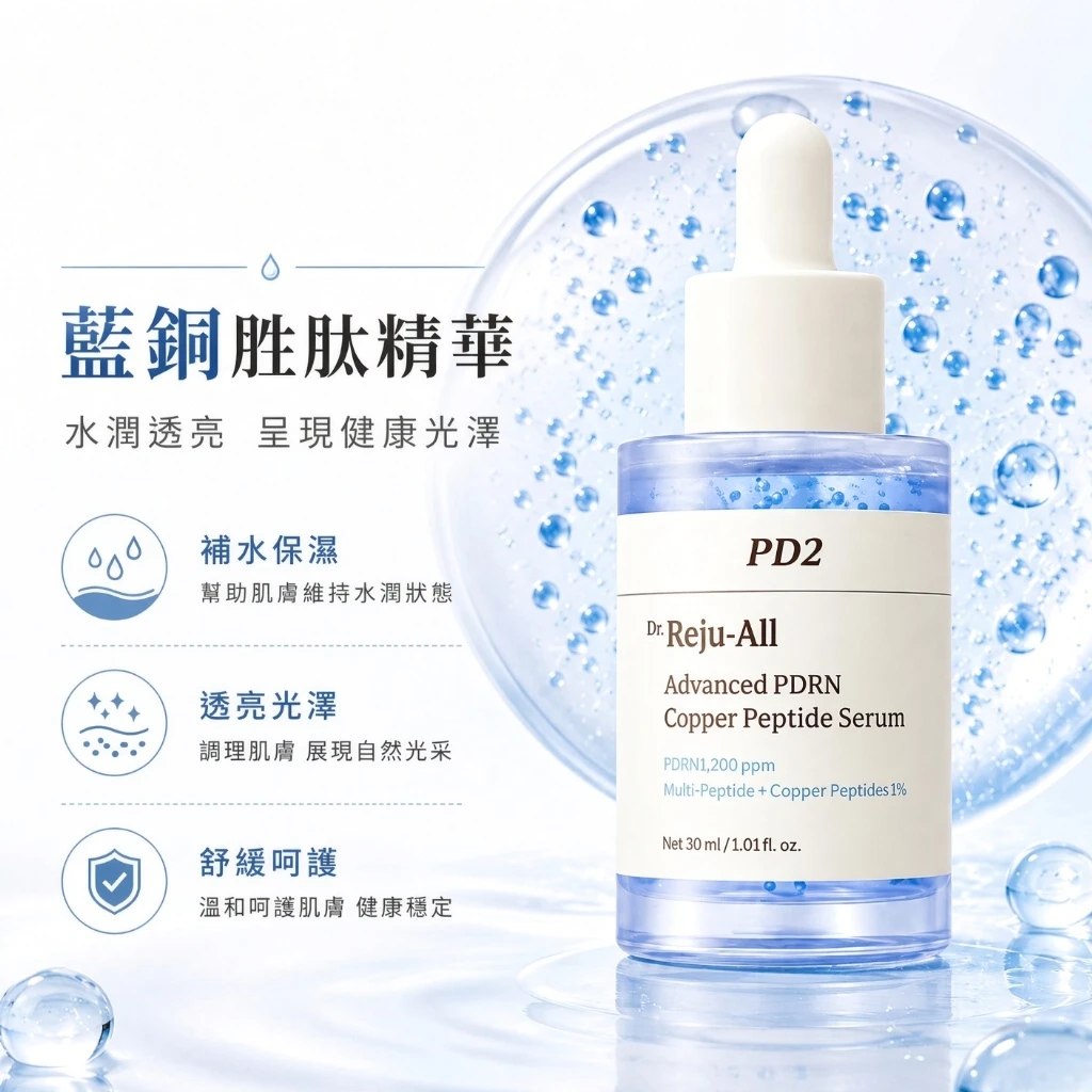 現貨 💙 韓國 Dr.Reju-All PDRN藍銅胜肽彈潤精華 30ml