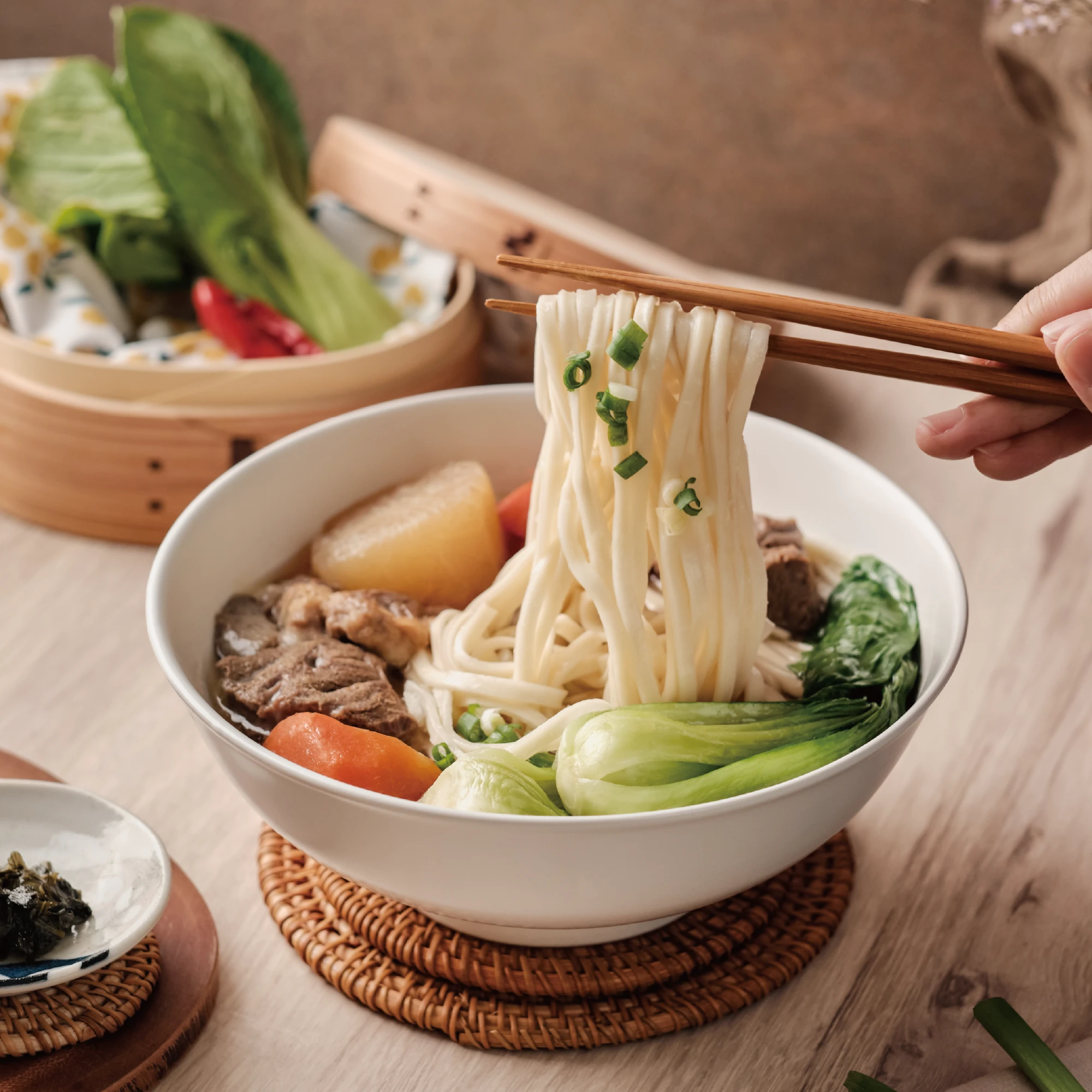 雙重肉感大滿足！美國牛腱心與雪花牛，好食圓滿清燉牛肉麵豪邁實測