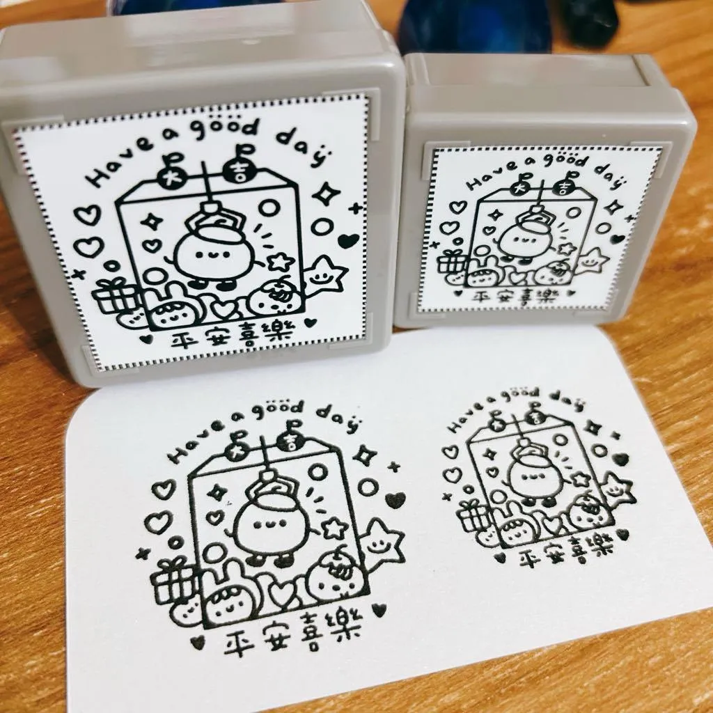 Book思議。原子章｜糰糰平安喜樂夾娃娃機｜素材章