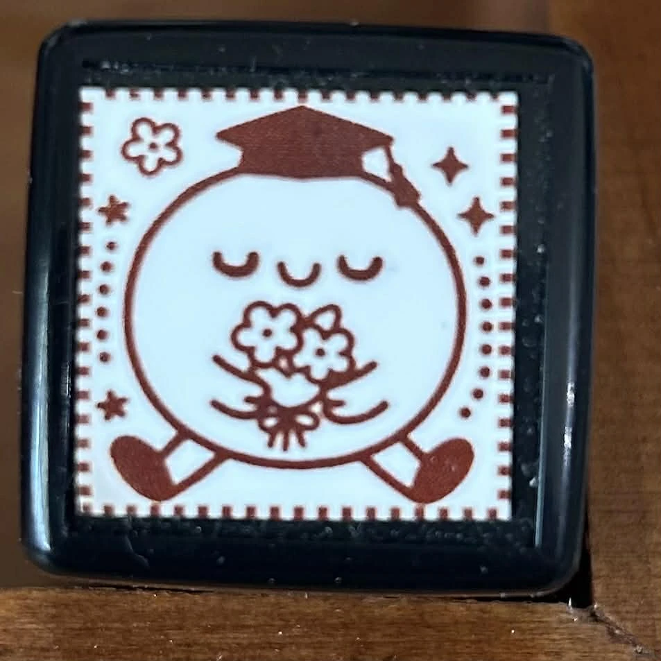 Book思議。原子章｜糰糰捧花畢業｜素材章