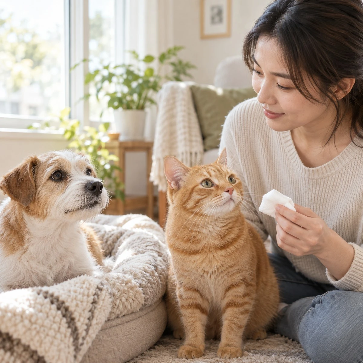 犬貓眼睛有分泌物怎麼辦？日常觀察、清潔與就醫警訊