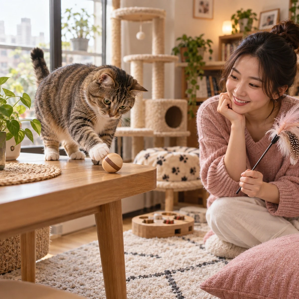 貓咪一直把東西推下桌怎麼辦？探索需求、環境安全與替代遊戲
