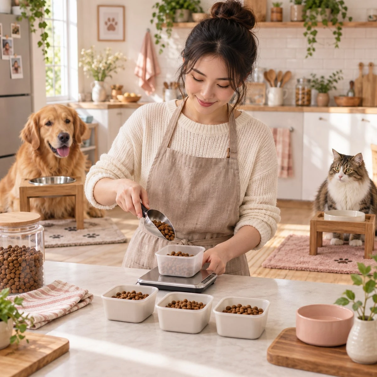 犬貓一天吃幾餐？生命階段、分餐與餵食紀錄