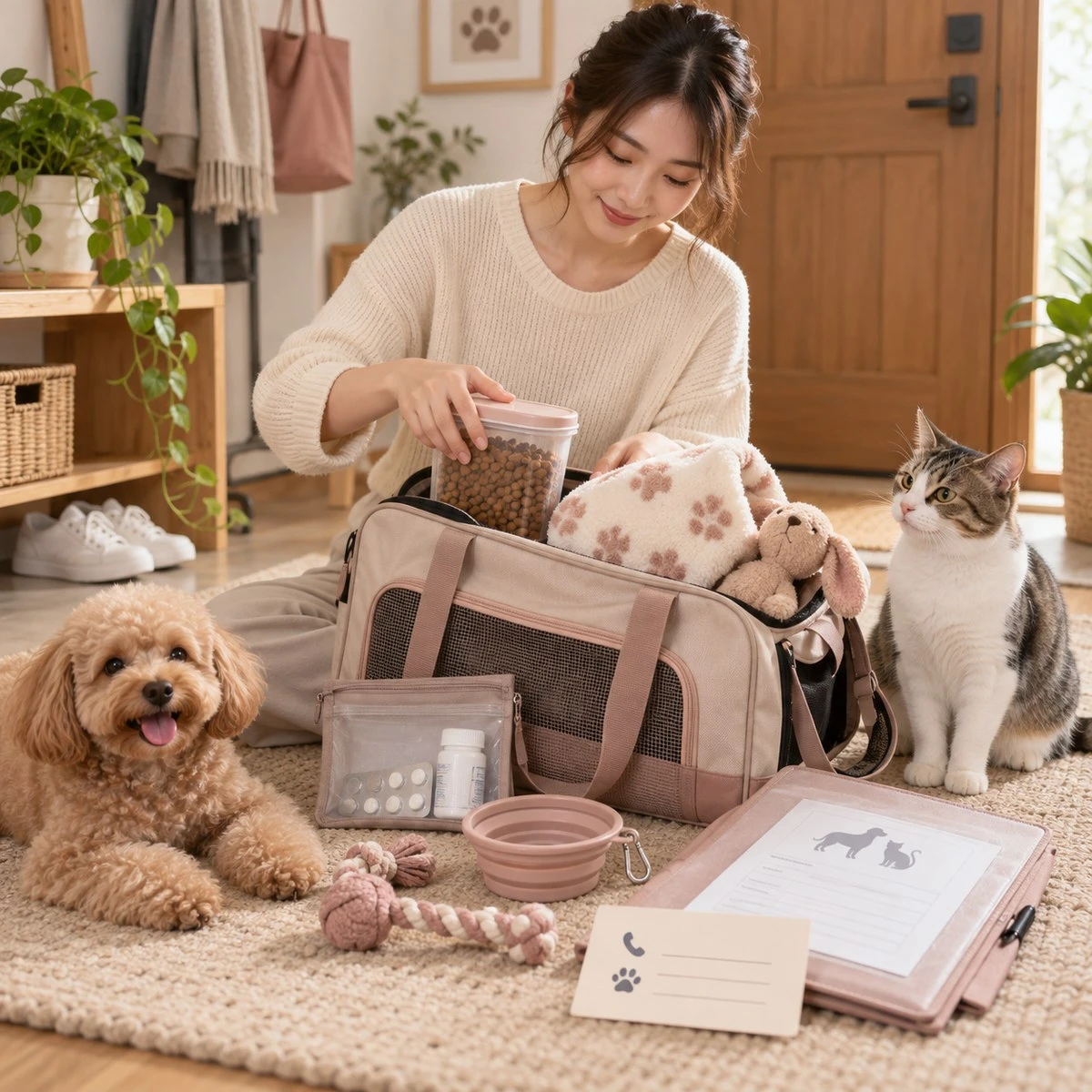 犬貓寄宿前怎麼準備？健康資料、用品與降低壓力清單