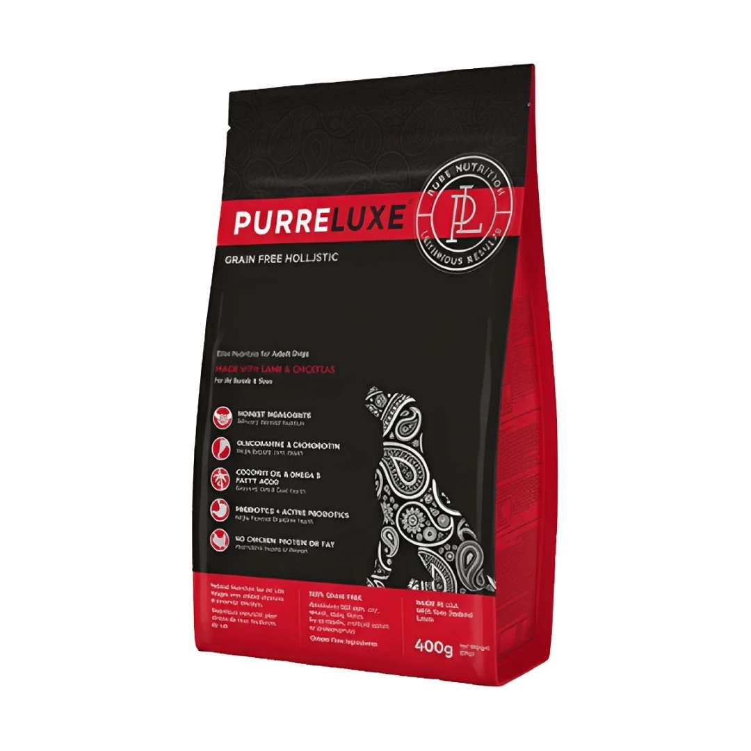 【美國純華 Pureluxe】低敏羊肉無穀狗飼料｜(400g)
