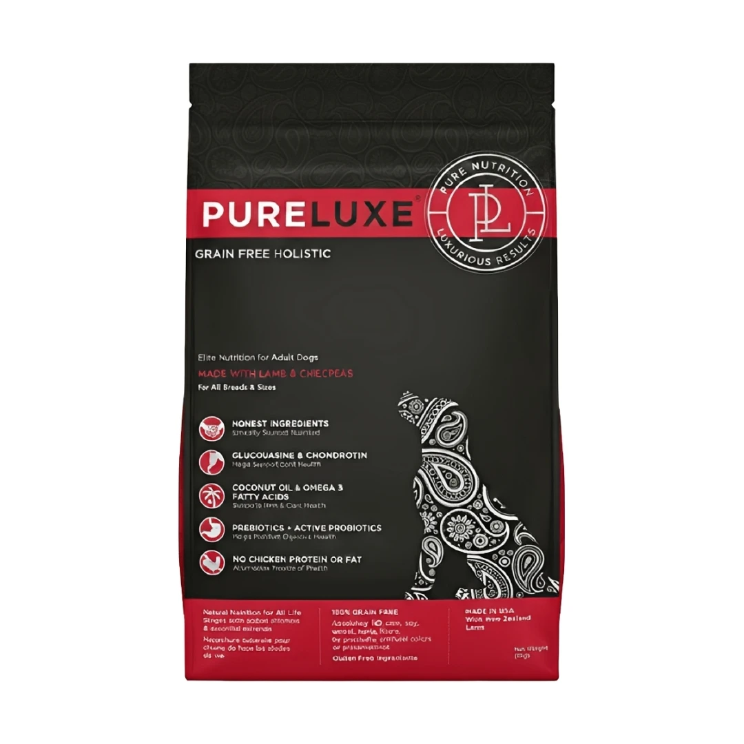 【美國純華 Pureluxe】低敏羊肉無穀狗飼料｜(1.81kg/4LB)