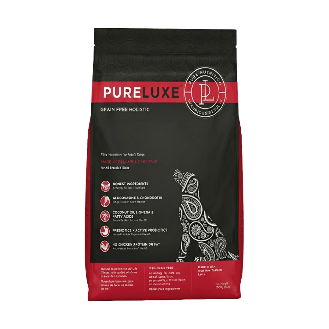 【美國純華 Pureluxe】低敏羊肉無穀狗飼料｜(9.98kg/22LB)