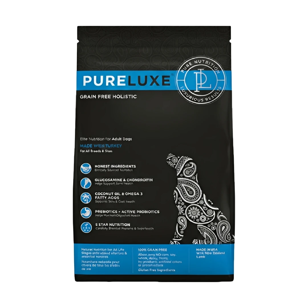 【美國純華 Pureluxe】火雞無穀成犬飼料｜(1.81kg/4LB)
